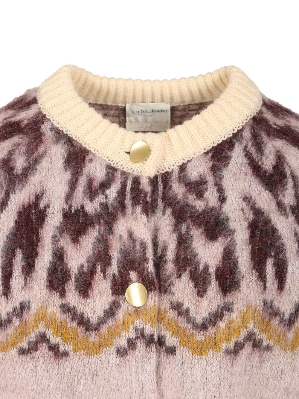 Fair Isle Knit Cardigan
