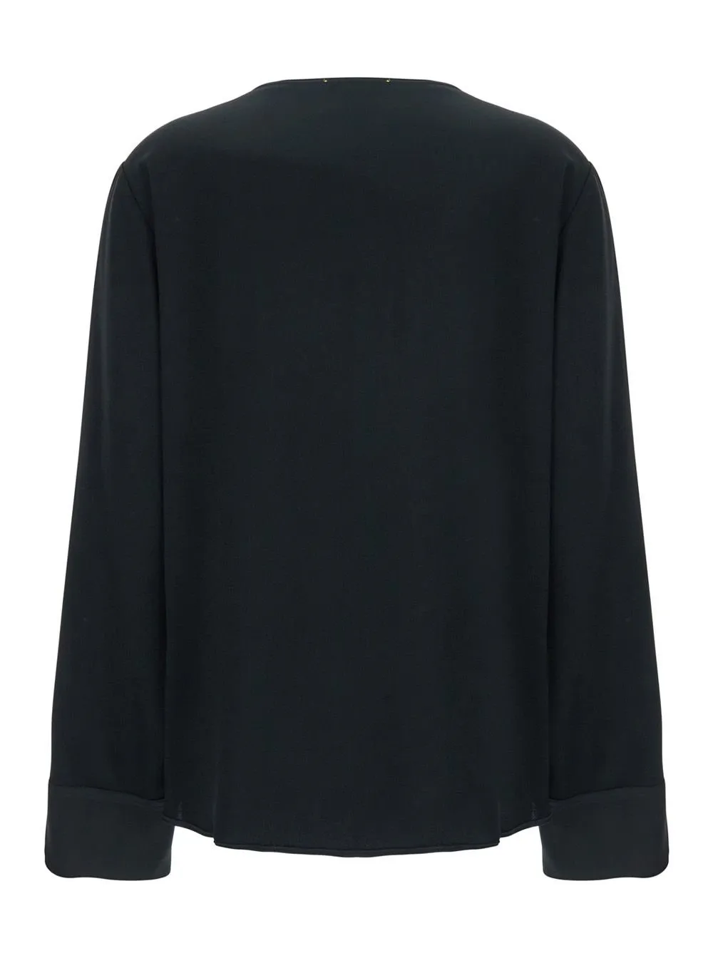 Long Sleeve V-Neck Blouse