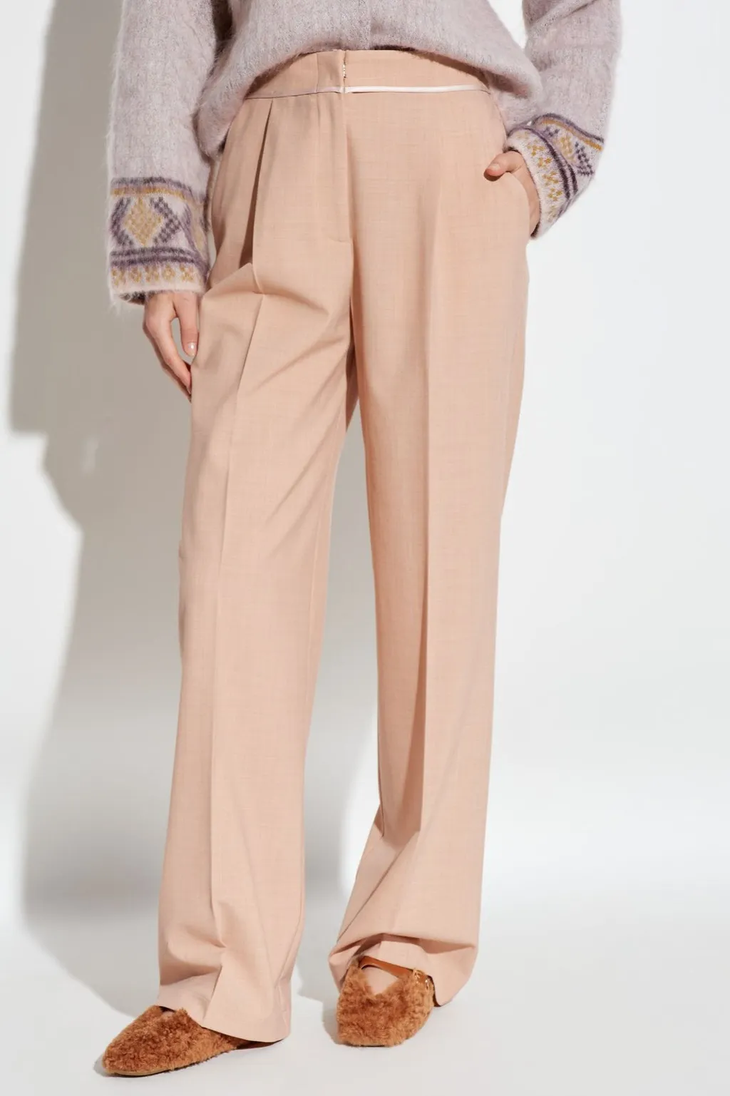 Wide-Leg Trousers