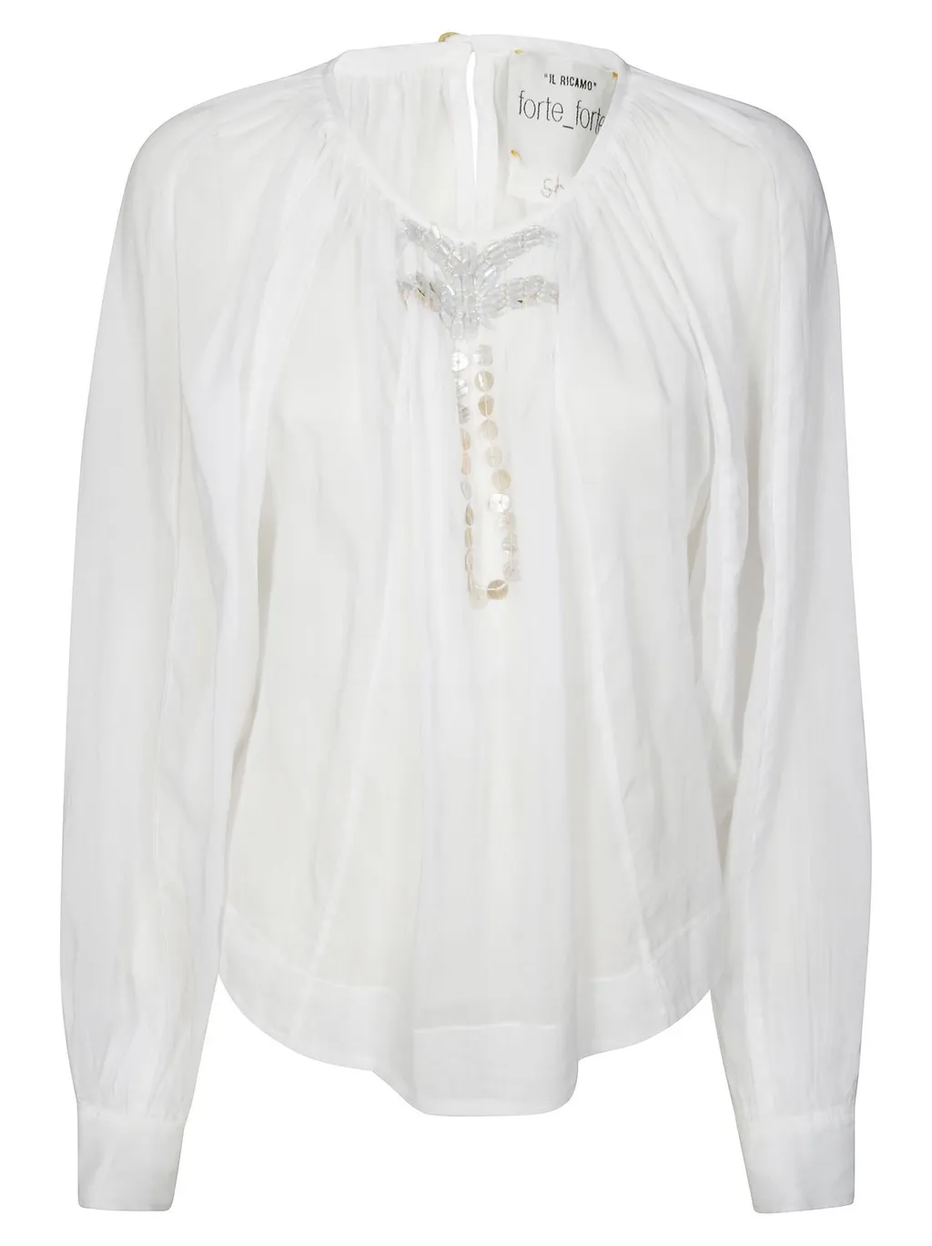Blouse With Sequin Embellishment