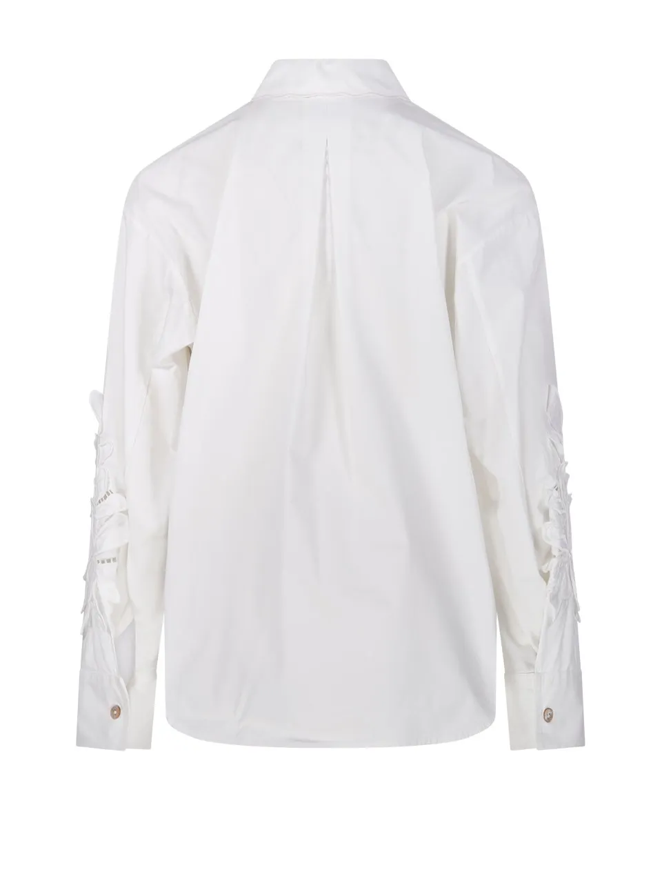 Shirt With Floral Embroidery