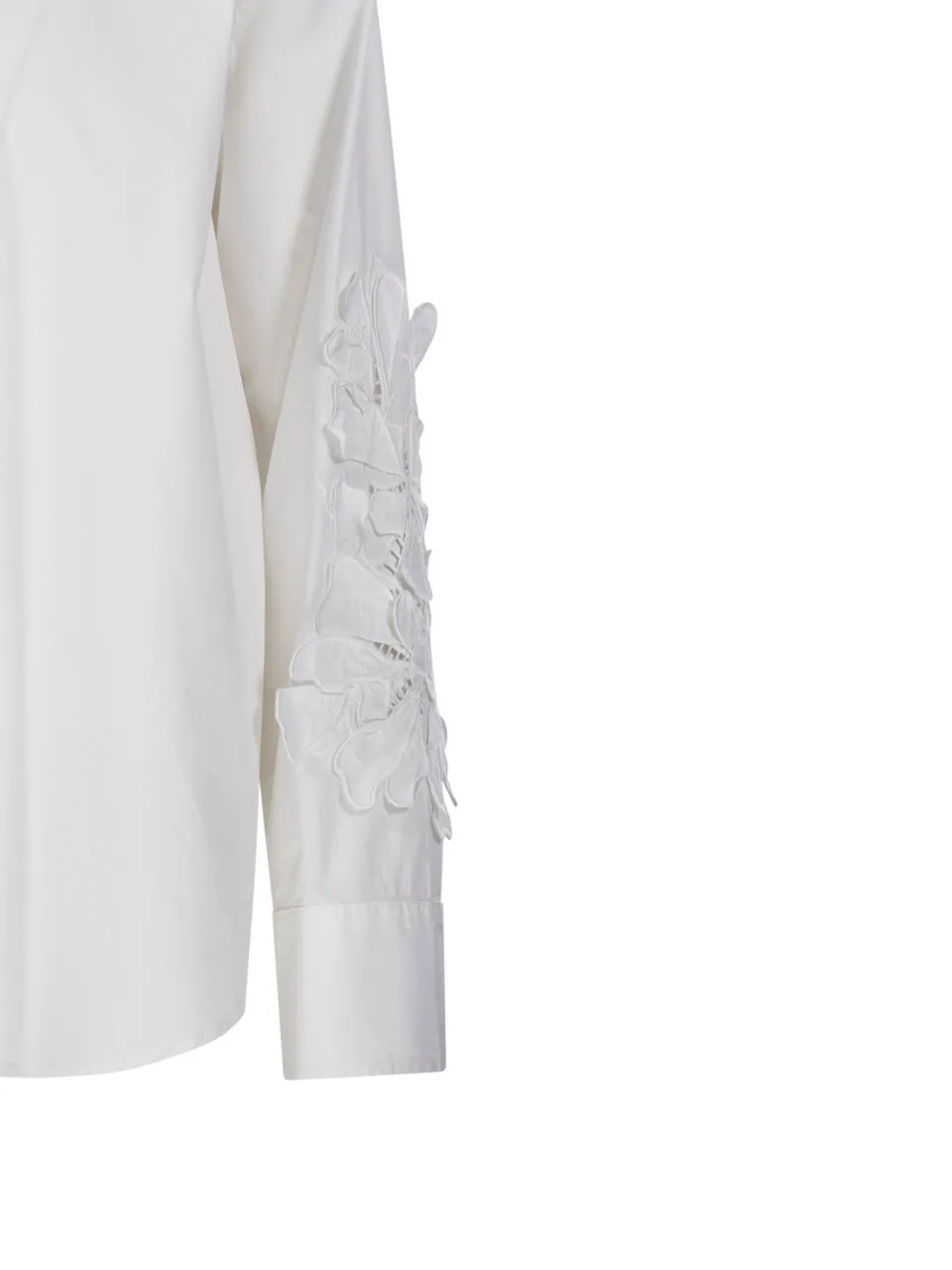 Shirt With Floral Embroidery