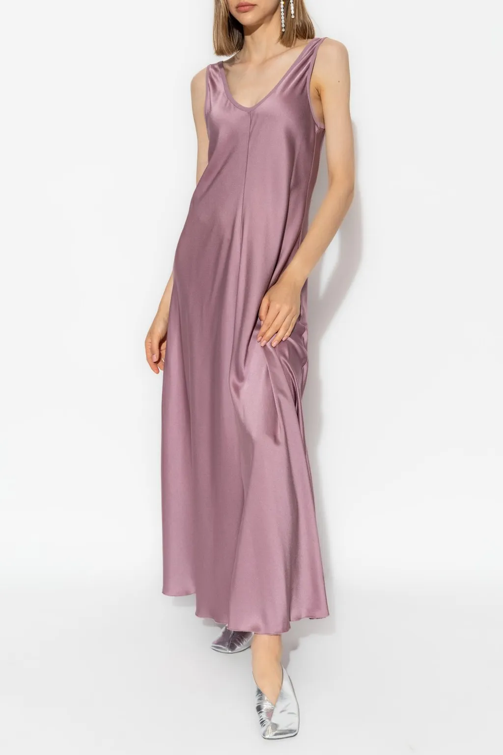 Satin Maxi Dress