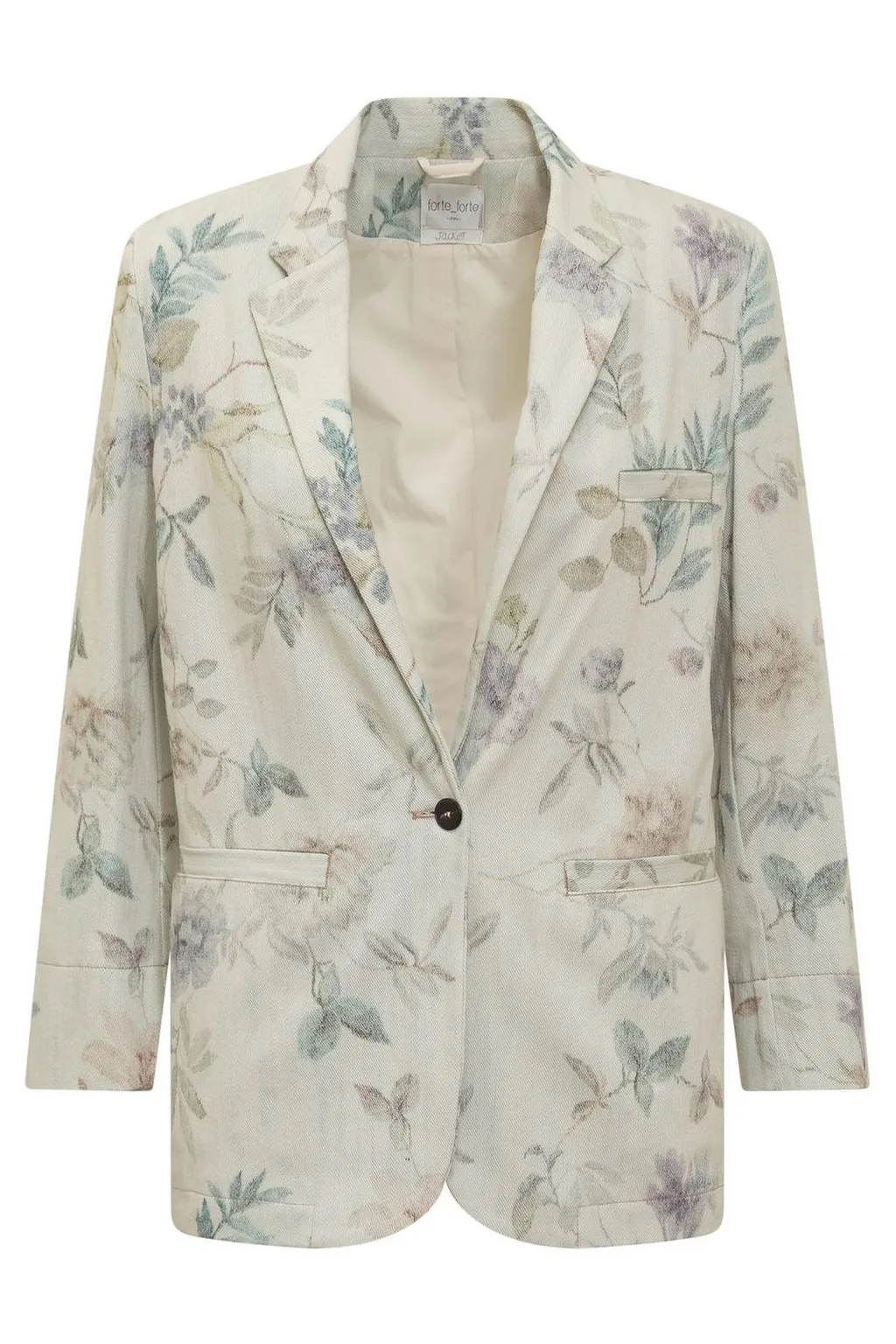 Floral Print Blazer