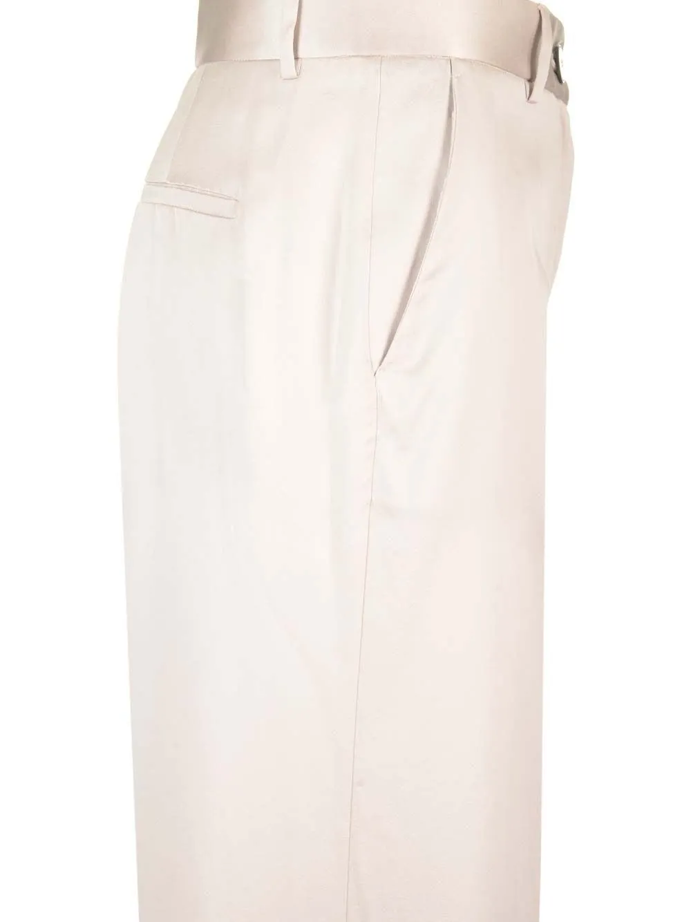 High-Waisted Wide-Leg Trousers