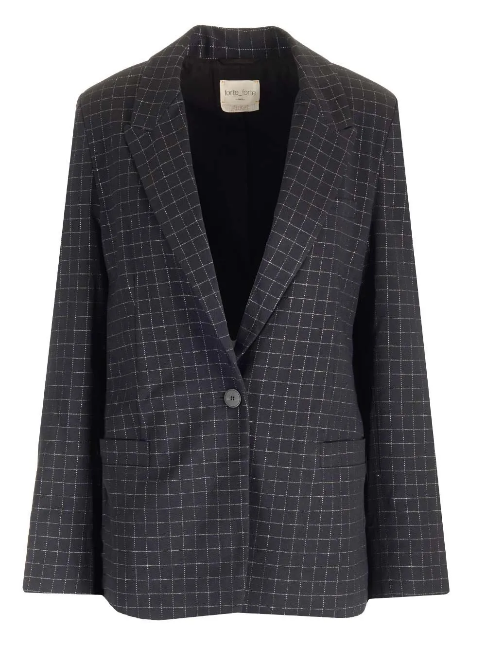Checked Blazer