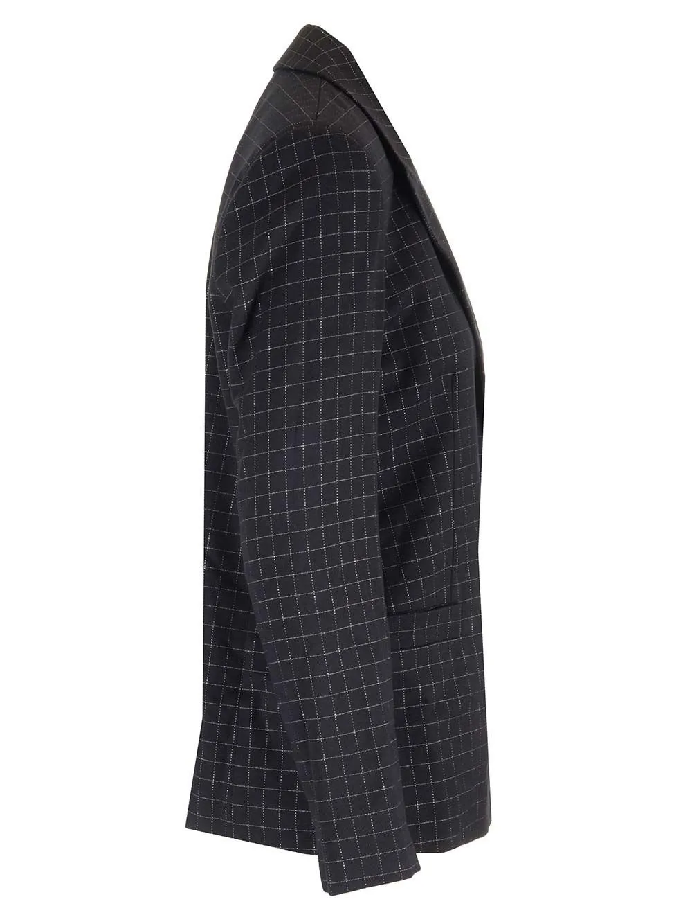 Checked Blazer