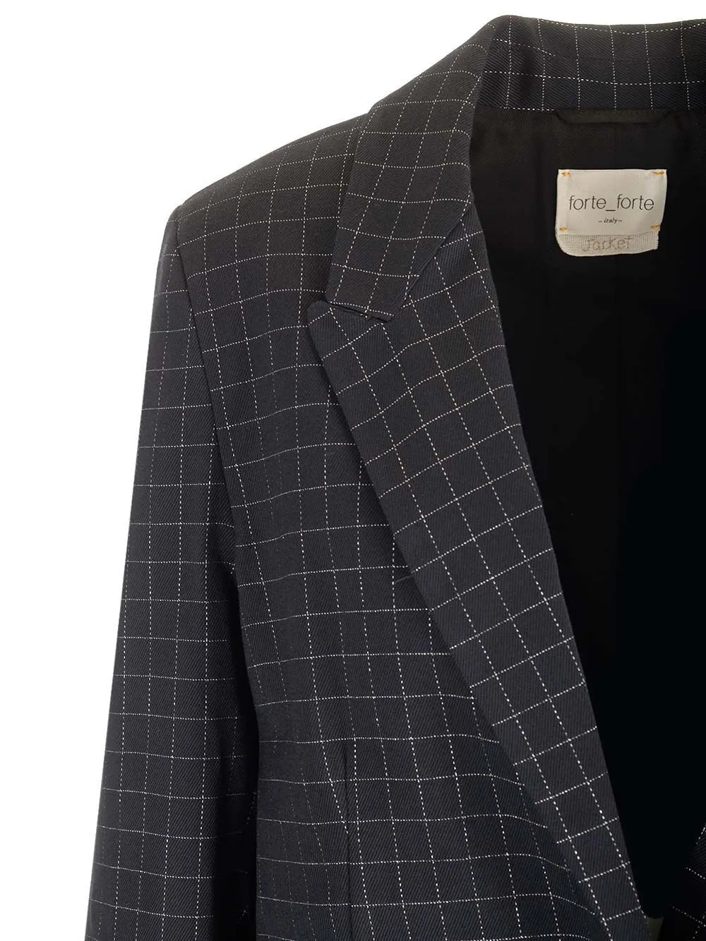 Checked Blazer