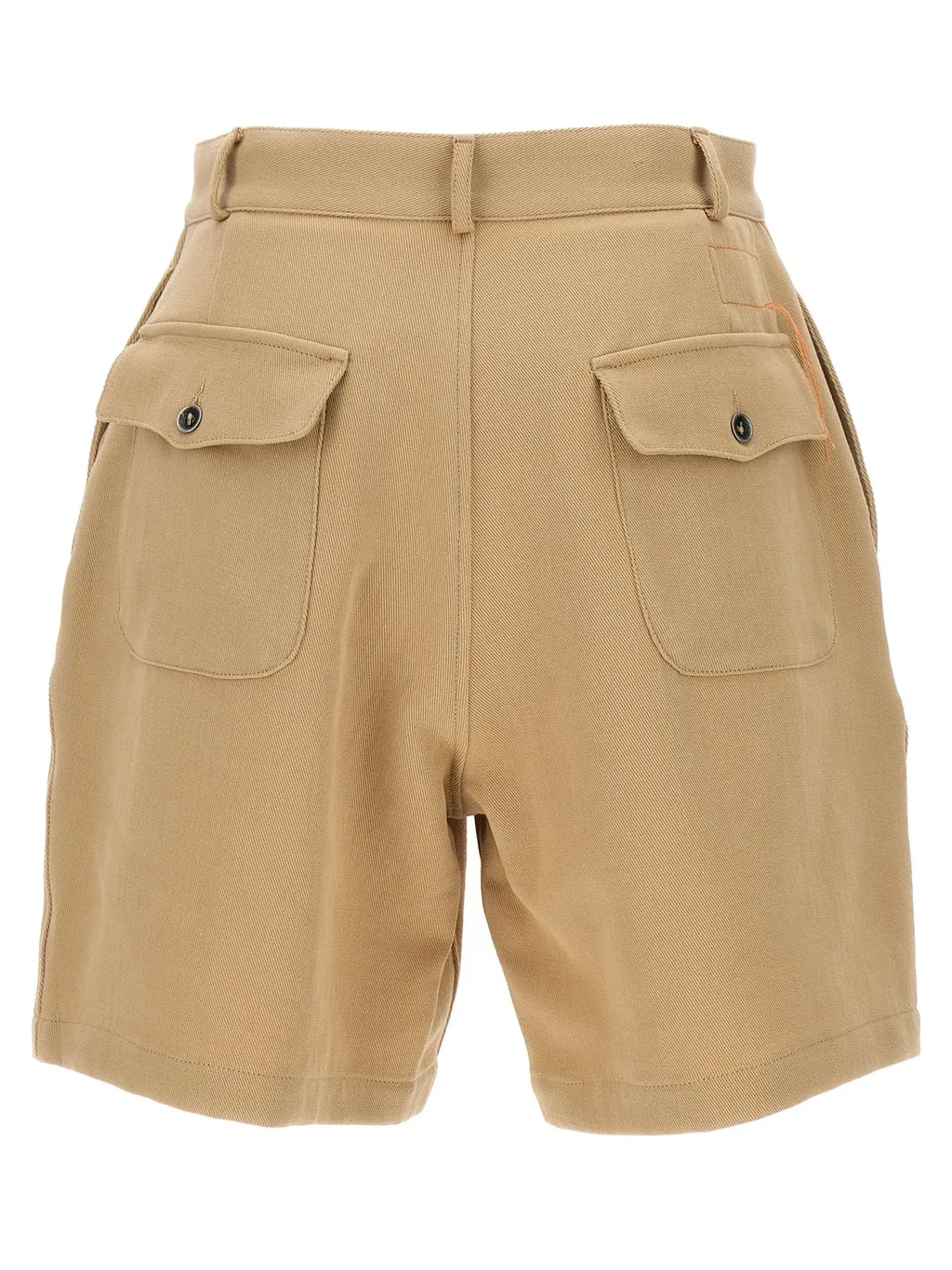 Pleated Shorts