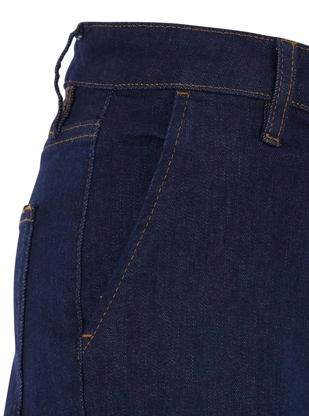 High-Waisted Flared Jeans