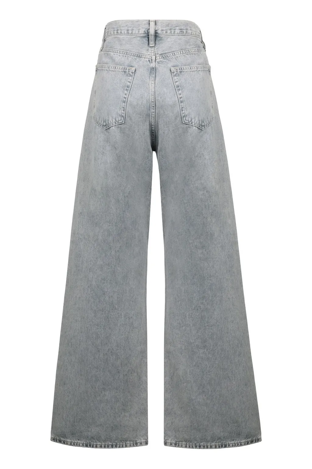 High-Waisted Flared Jeans