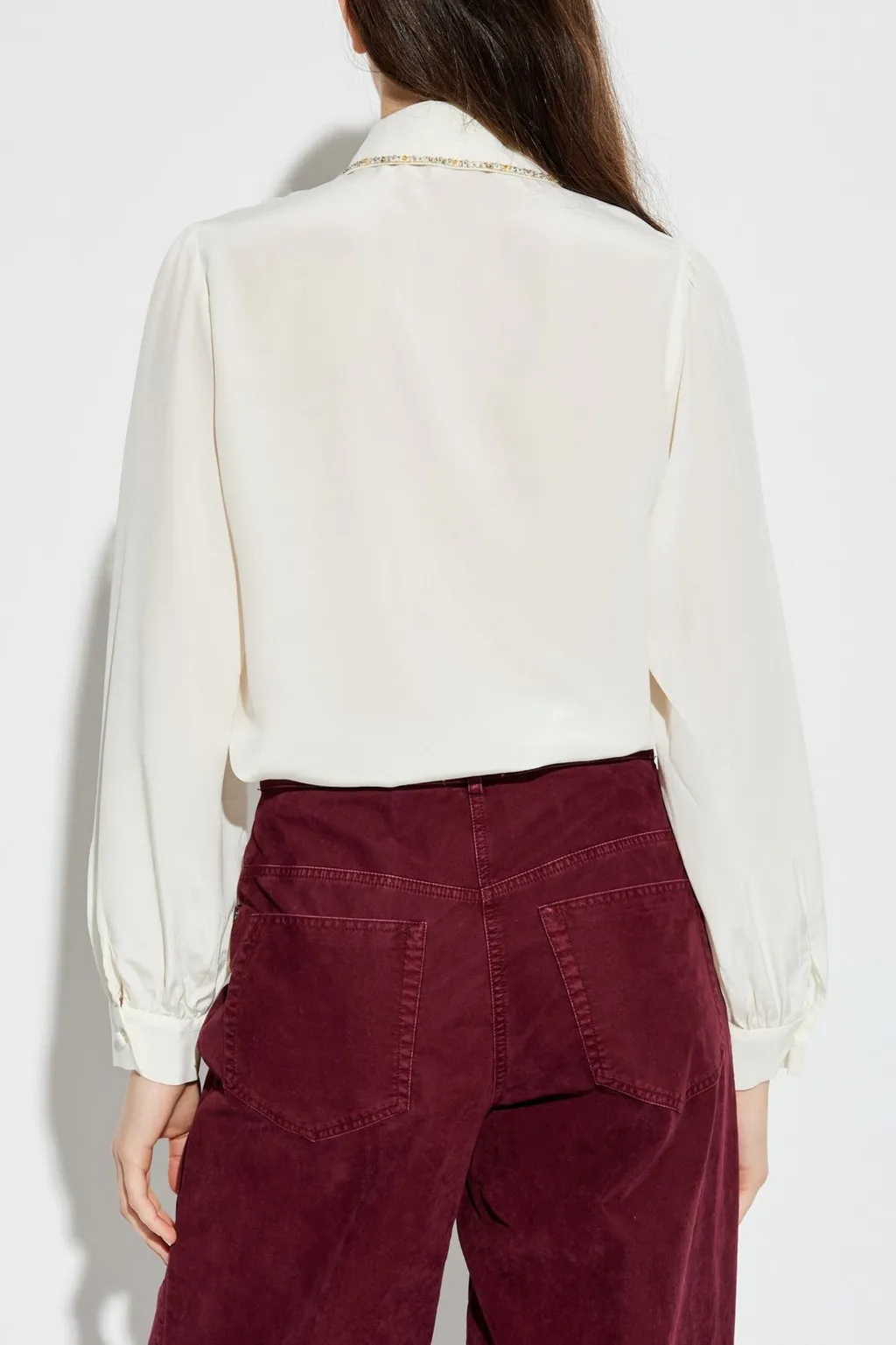 Embellished Collar Blouse