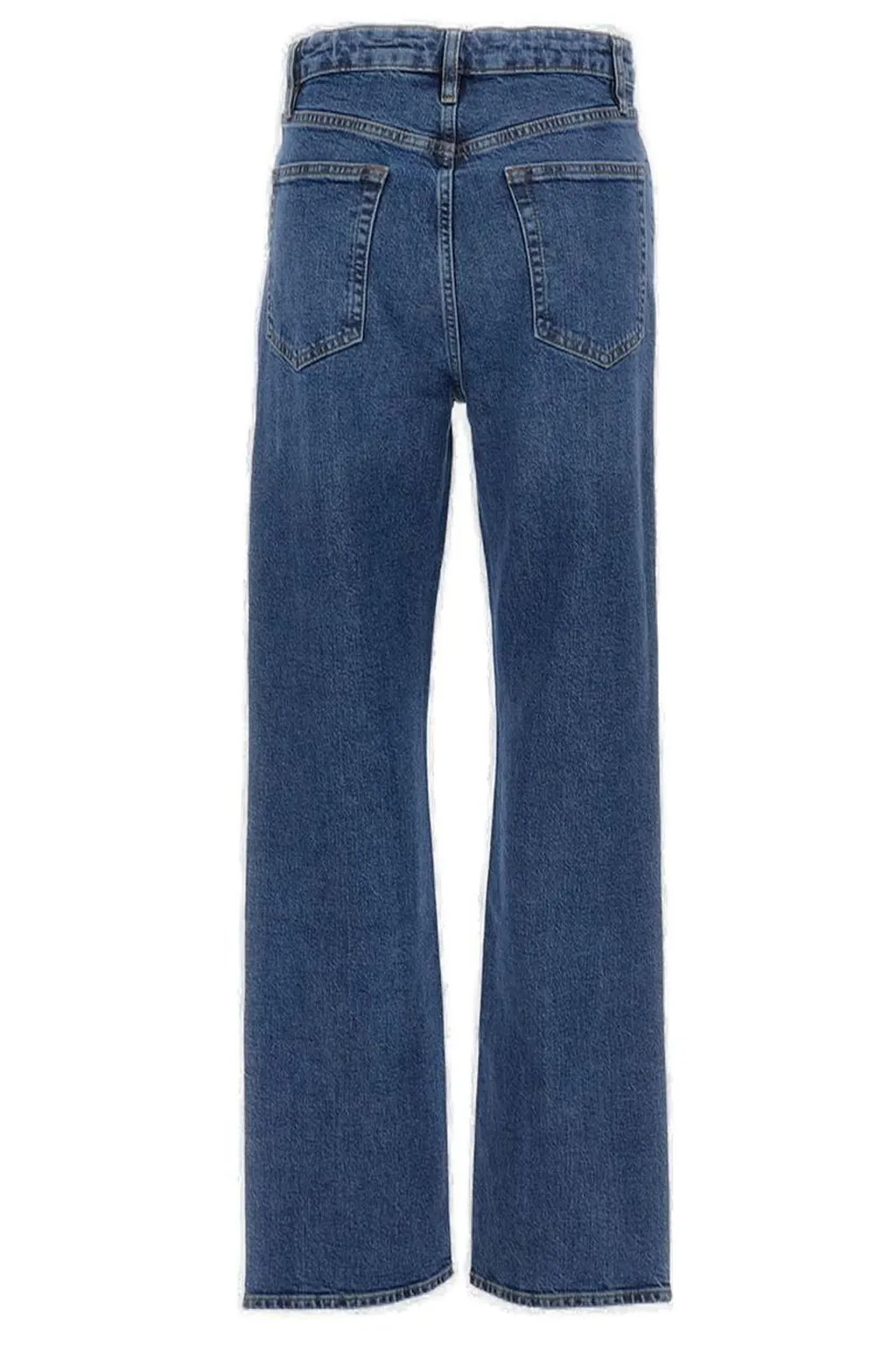High-Waisted Wide-Leg Jeans