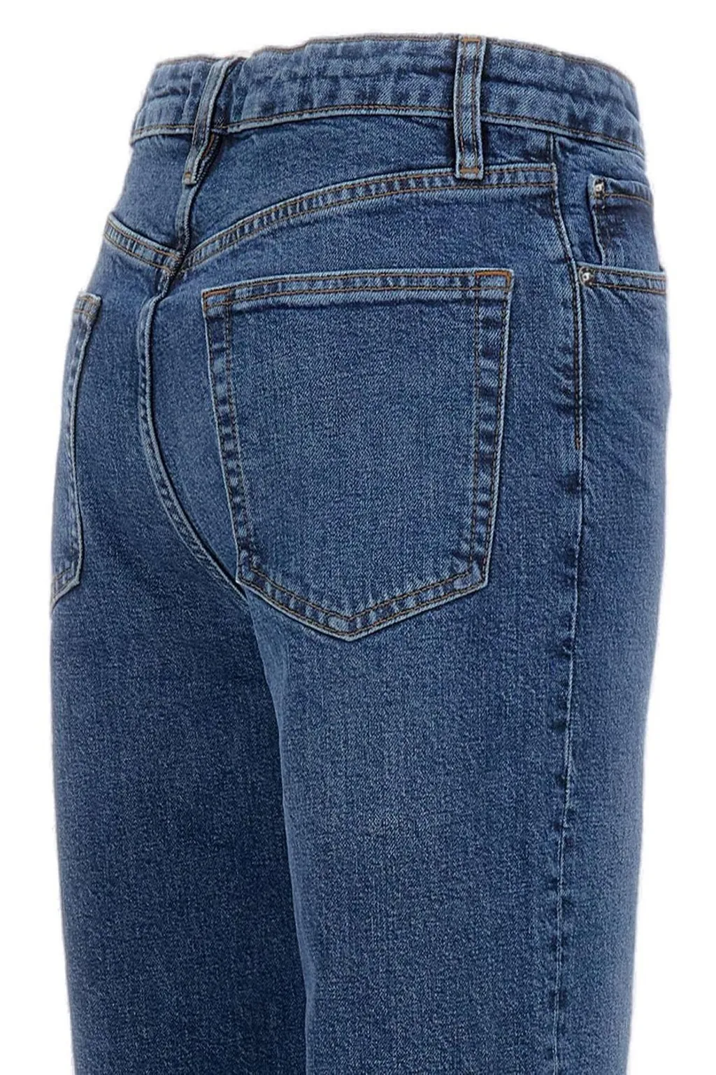 High-Waisted Wide-Leg Jeans