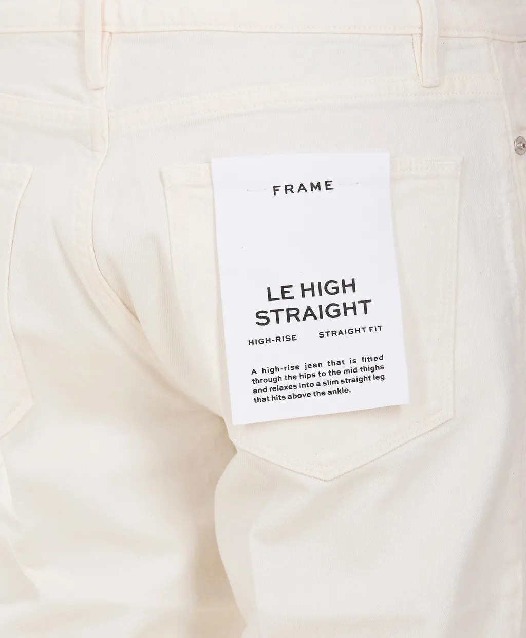 Le High Straight Jeans