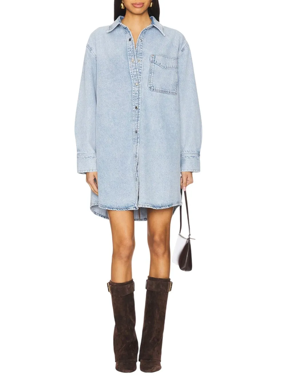 Denim Shirt Dress