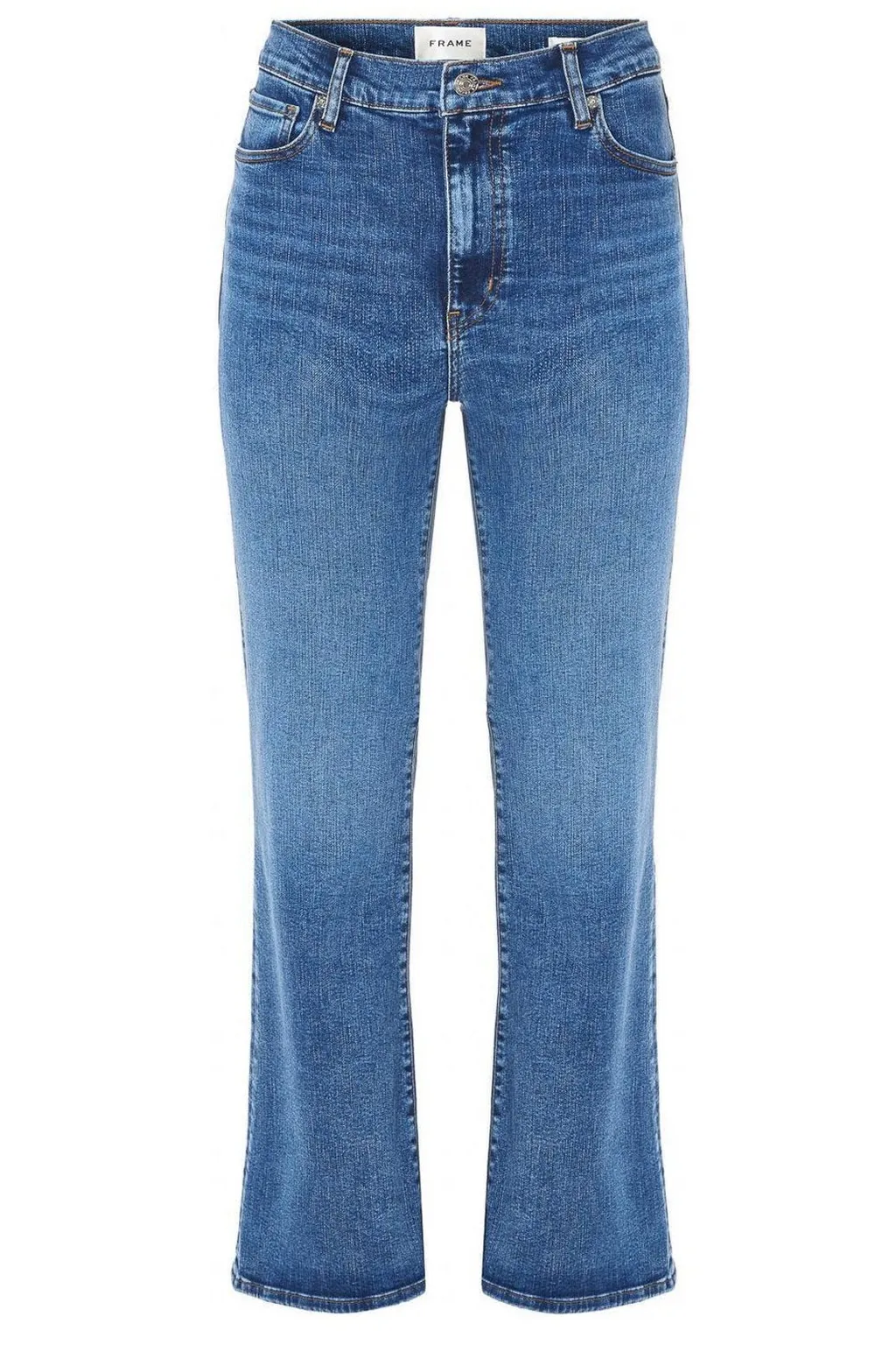 High Rise Straight Leg Jeans