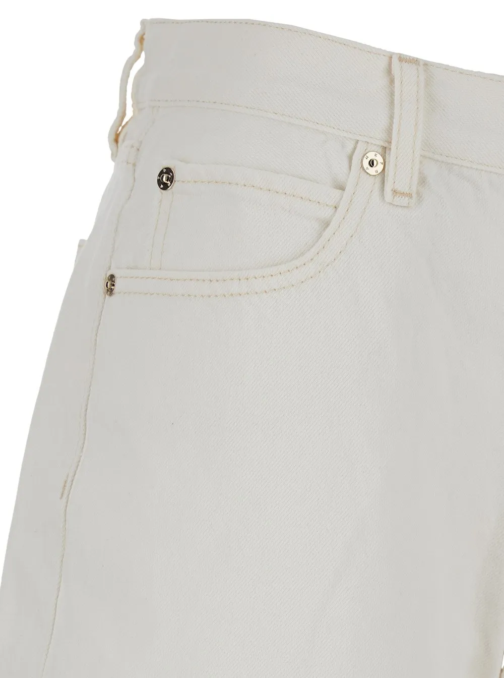 Denim Bermuda Shorts