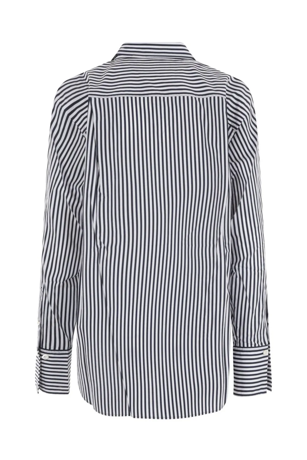 Striped Button-Up Shirt