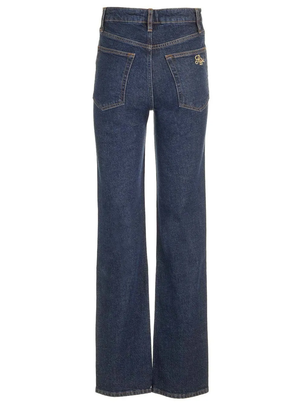 High-Waisted Flared Jeans