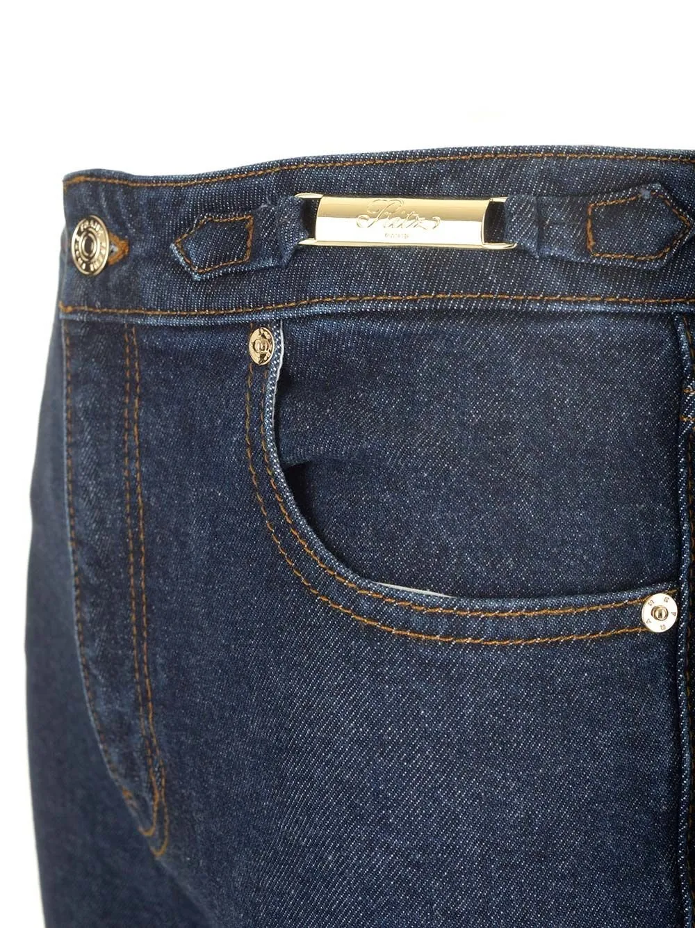 High-Waisted Flared Jeans