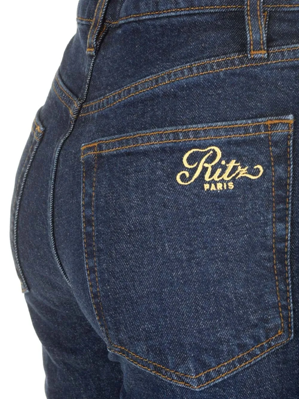 High-Waisted Flared Jeans