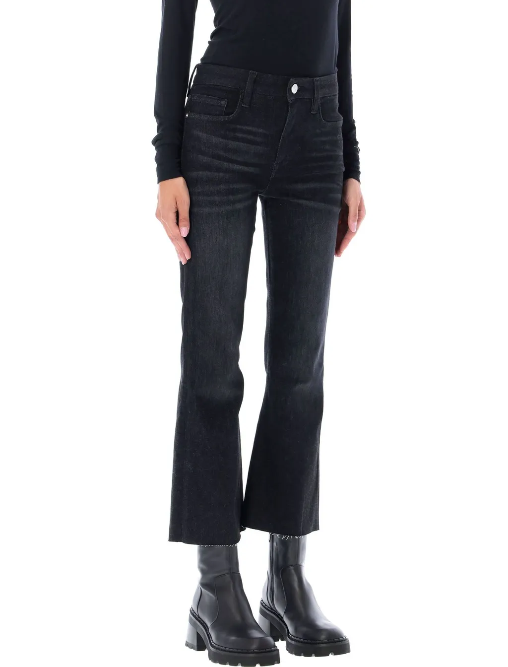 High-Rise Flared Jeans