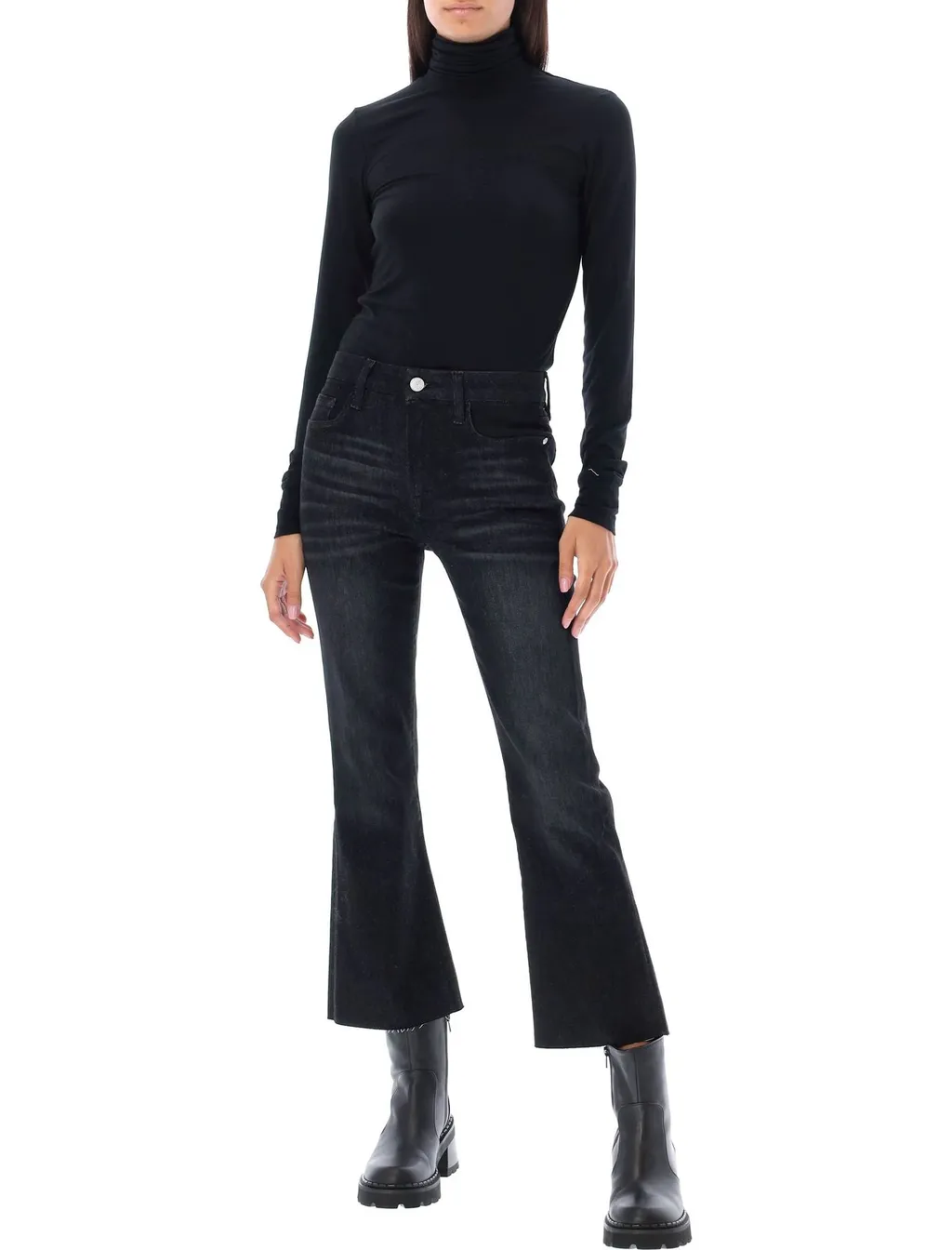 High-Rise Flared Jeans