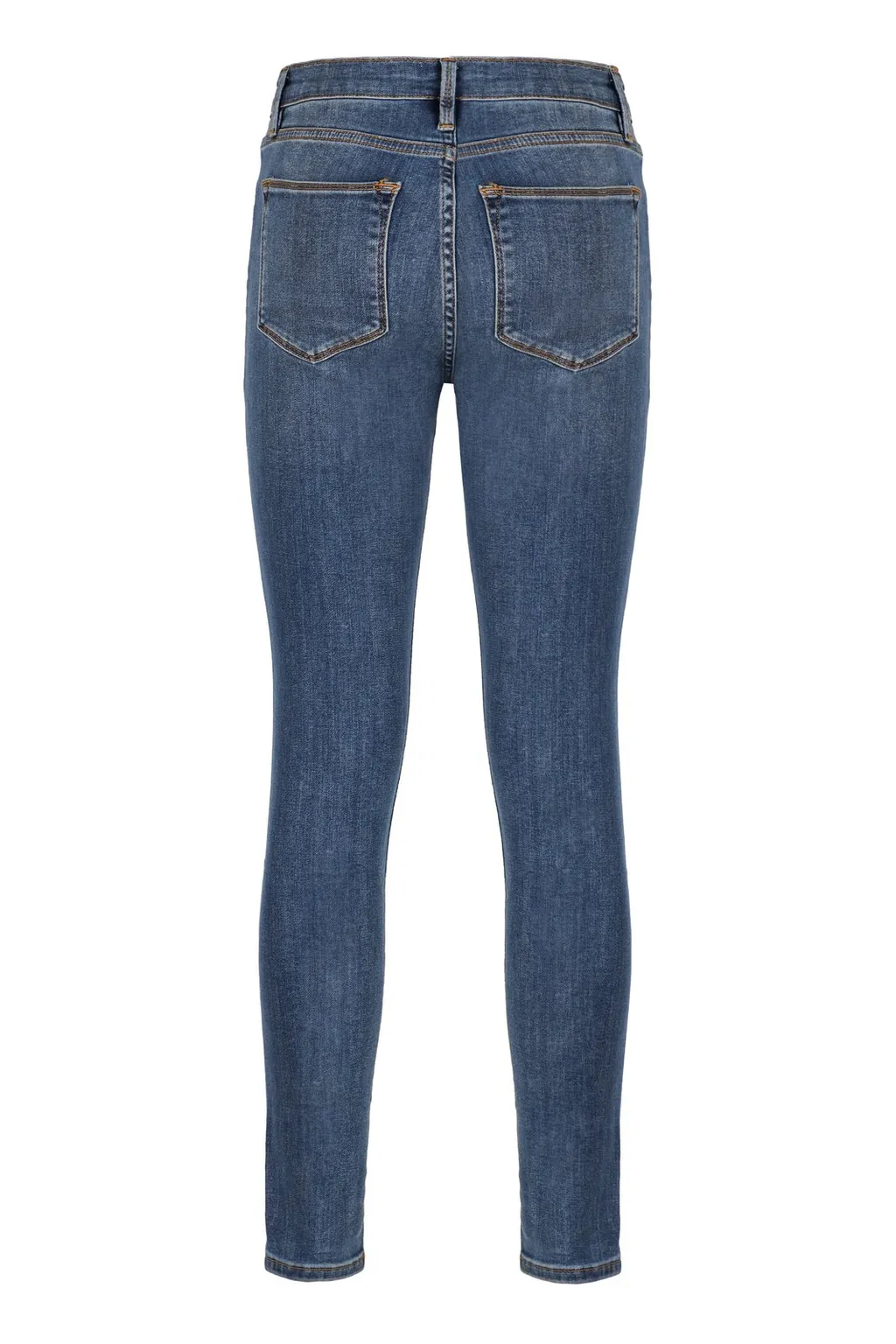 High-Waisted Skinny Jeans