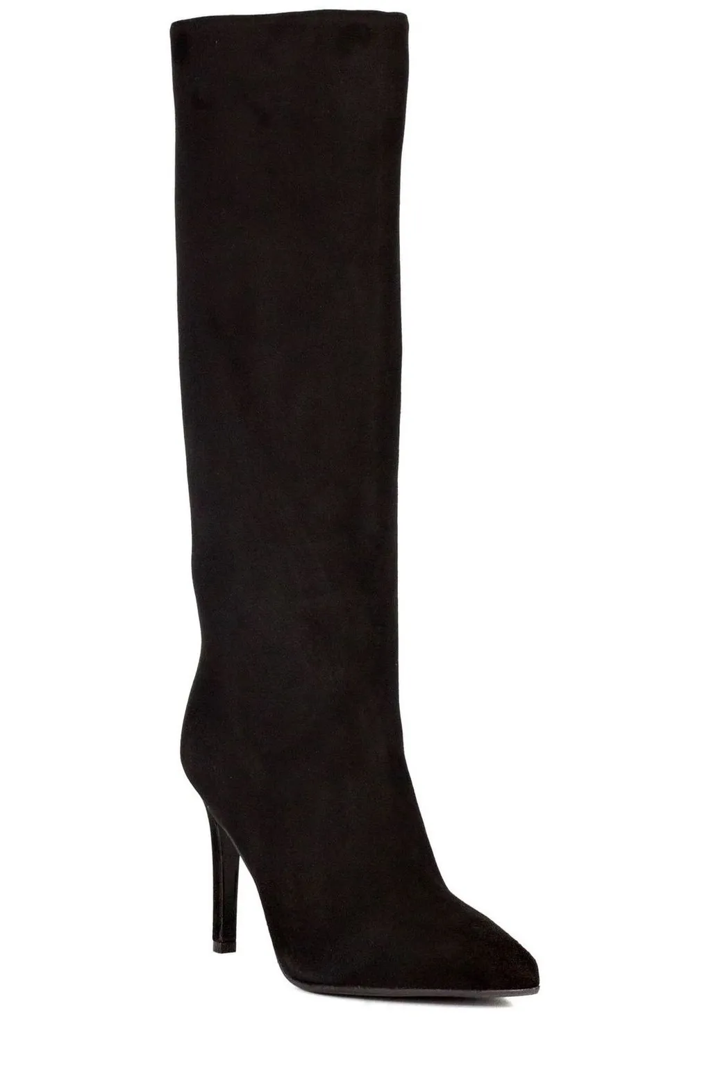 Knee-High Pointed Toe Stiletto Boots