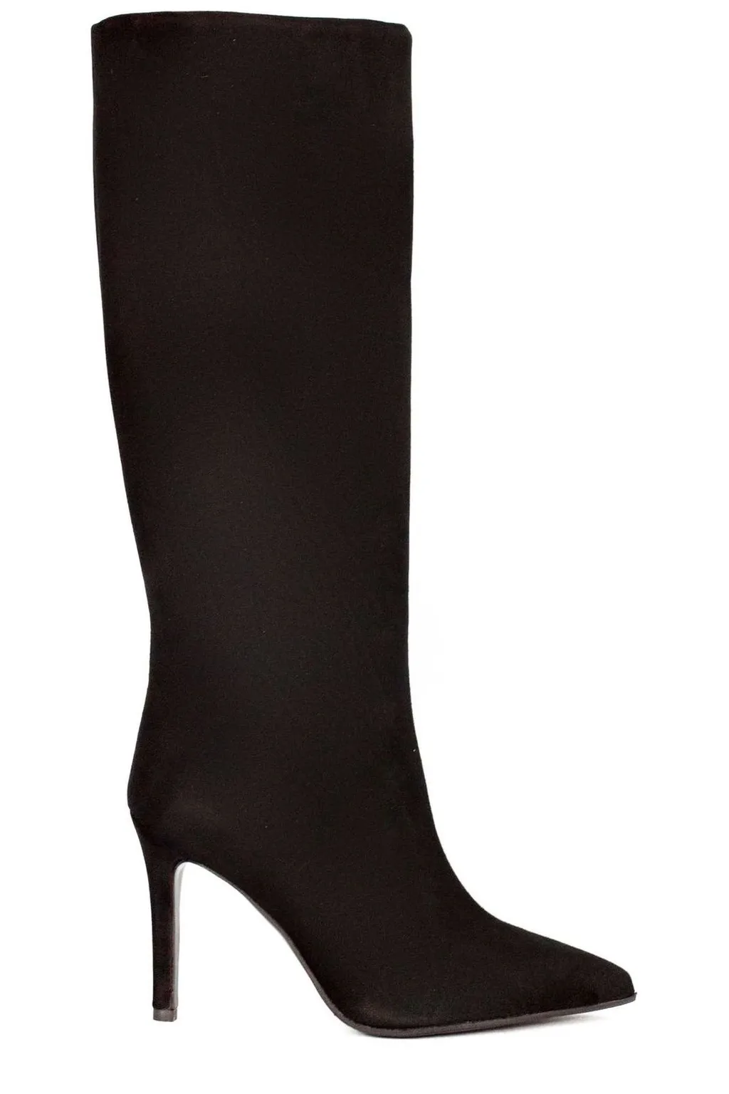 Knee-High Pointed Toe Stiletto Boots