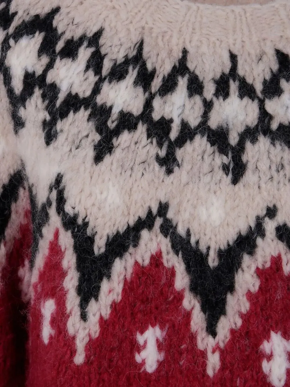 Fair Isle Knit Sweater