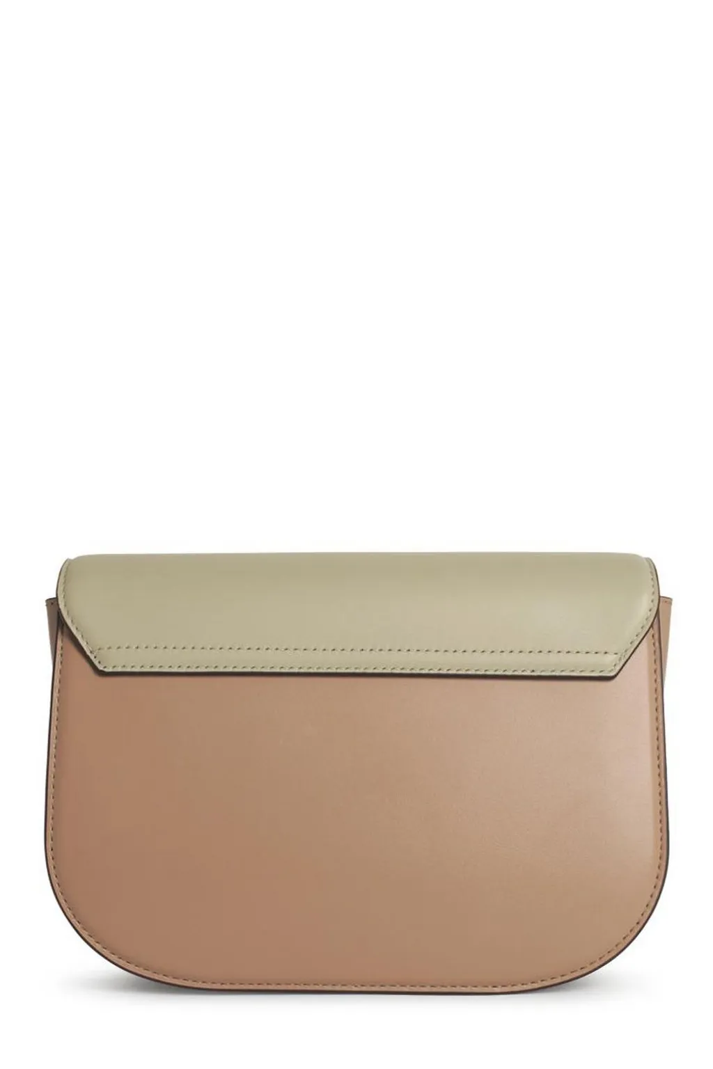 Colorblock Saddle Bag