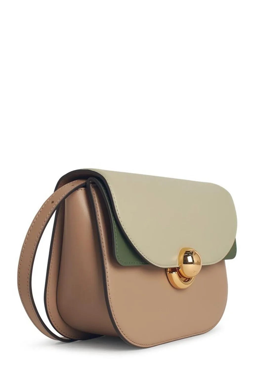 Colorblock Saddle Bag