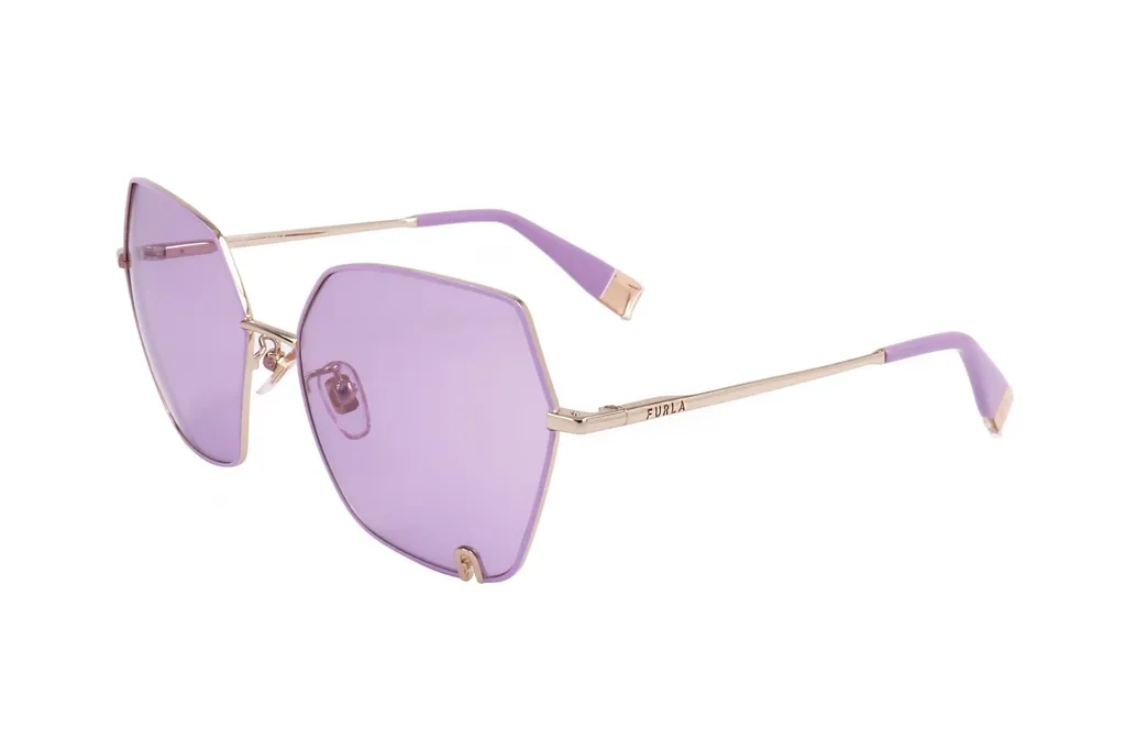 Hexagonal Frame Sunglasses