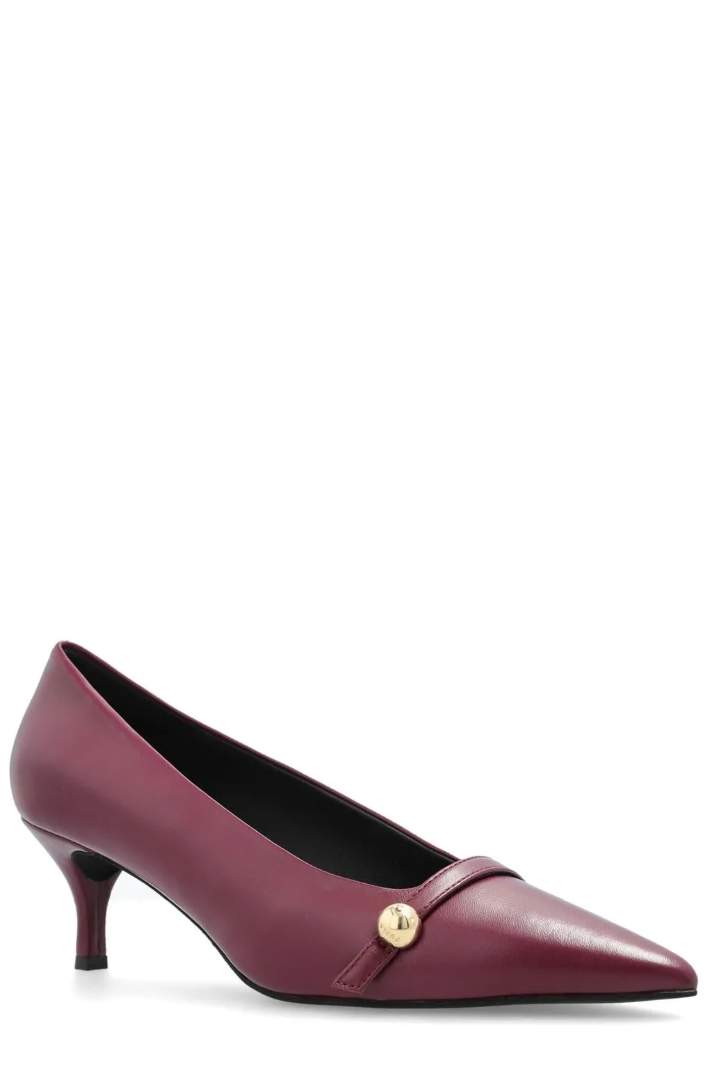Pointed Toe Kitten Heel Pumps