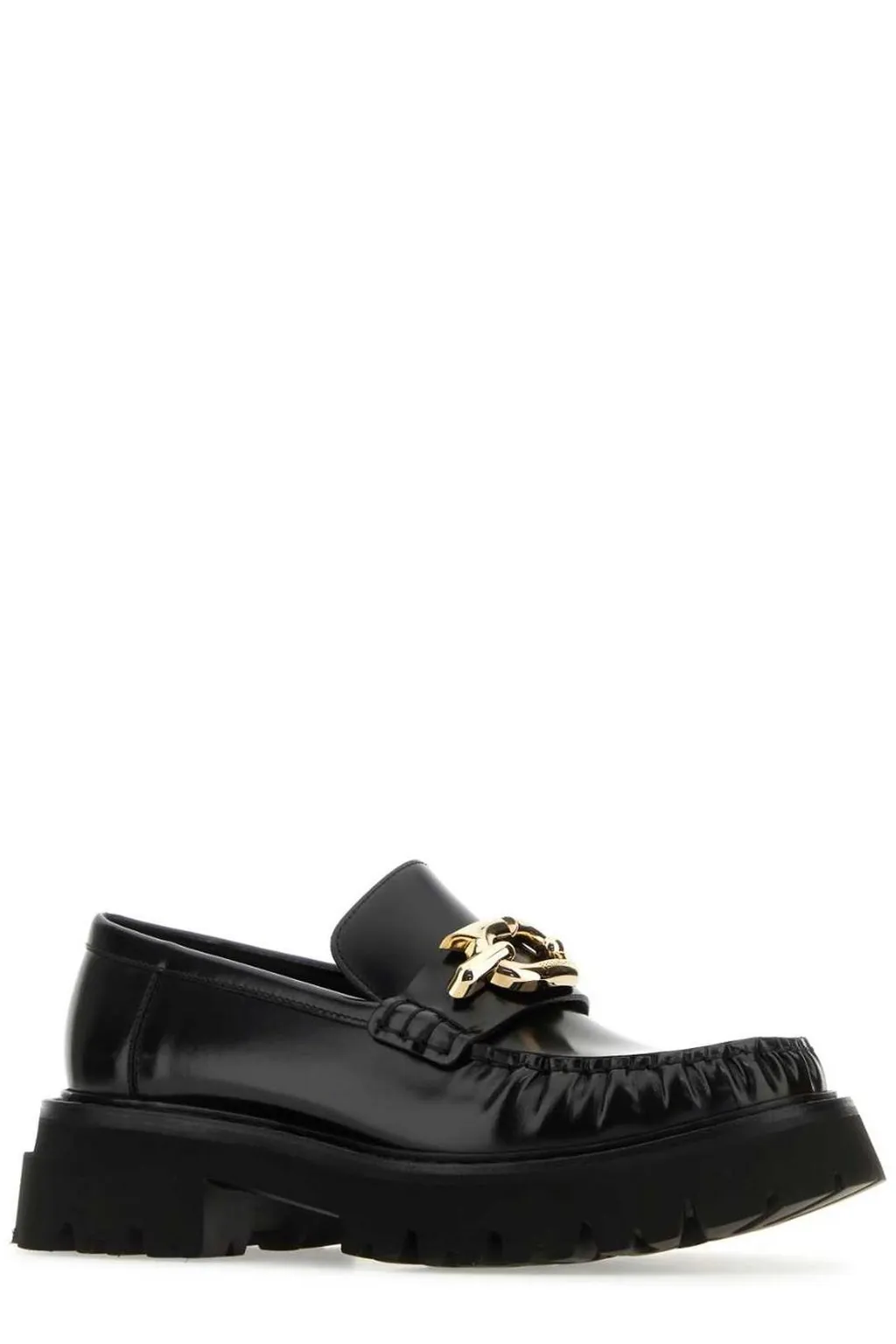 Loafers With Chain Detail