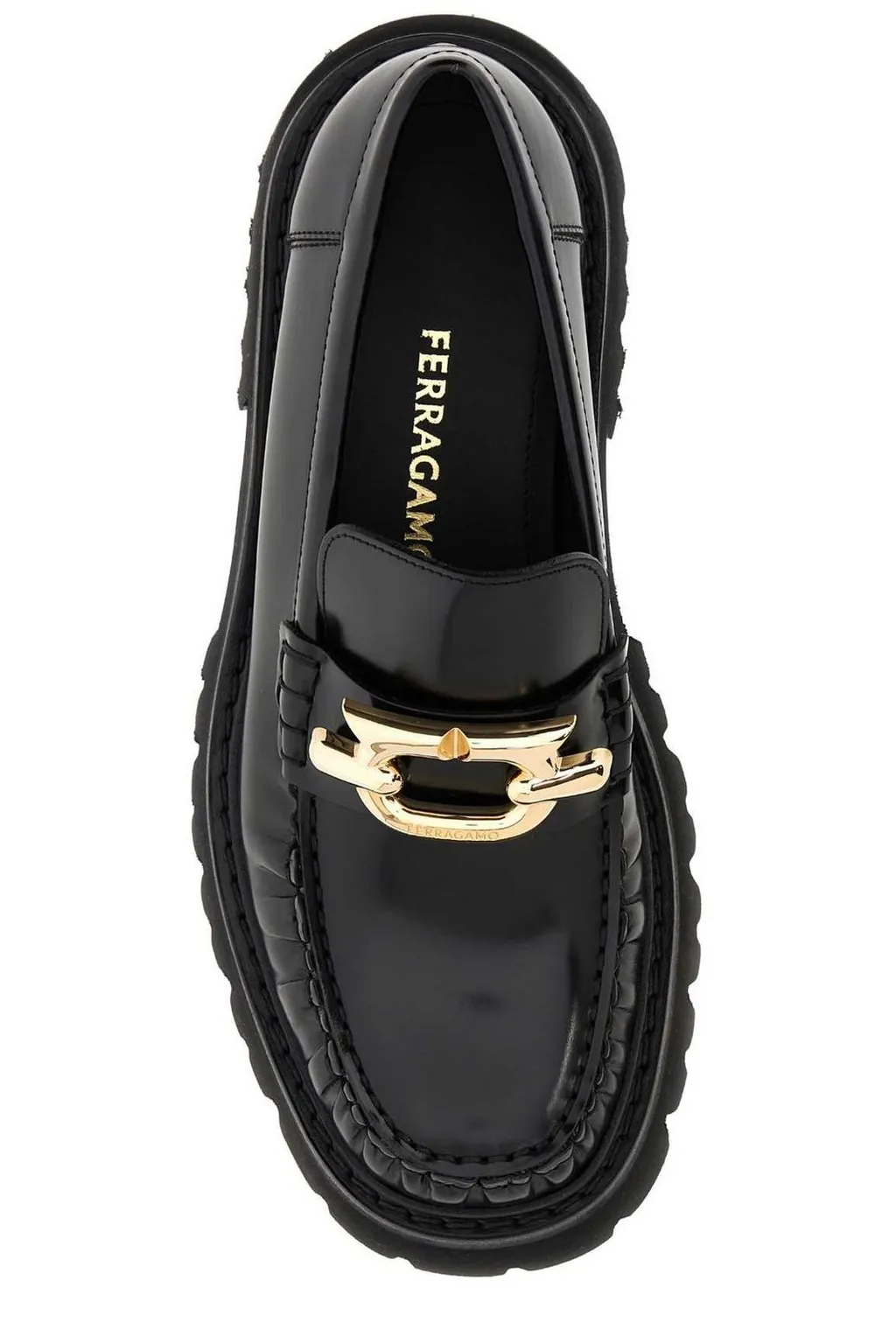 Loafers With Chain Detail