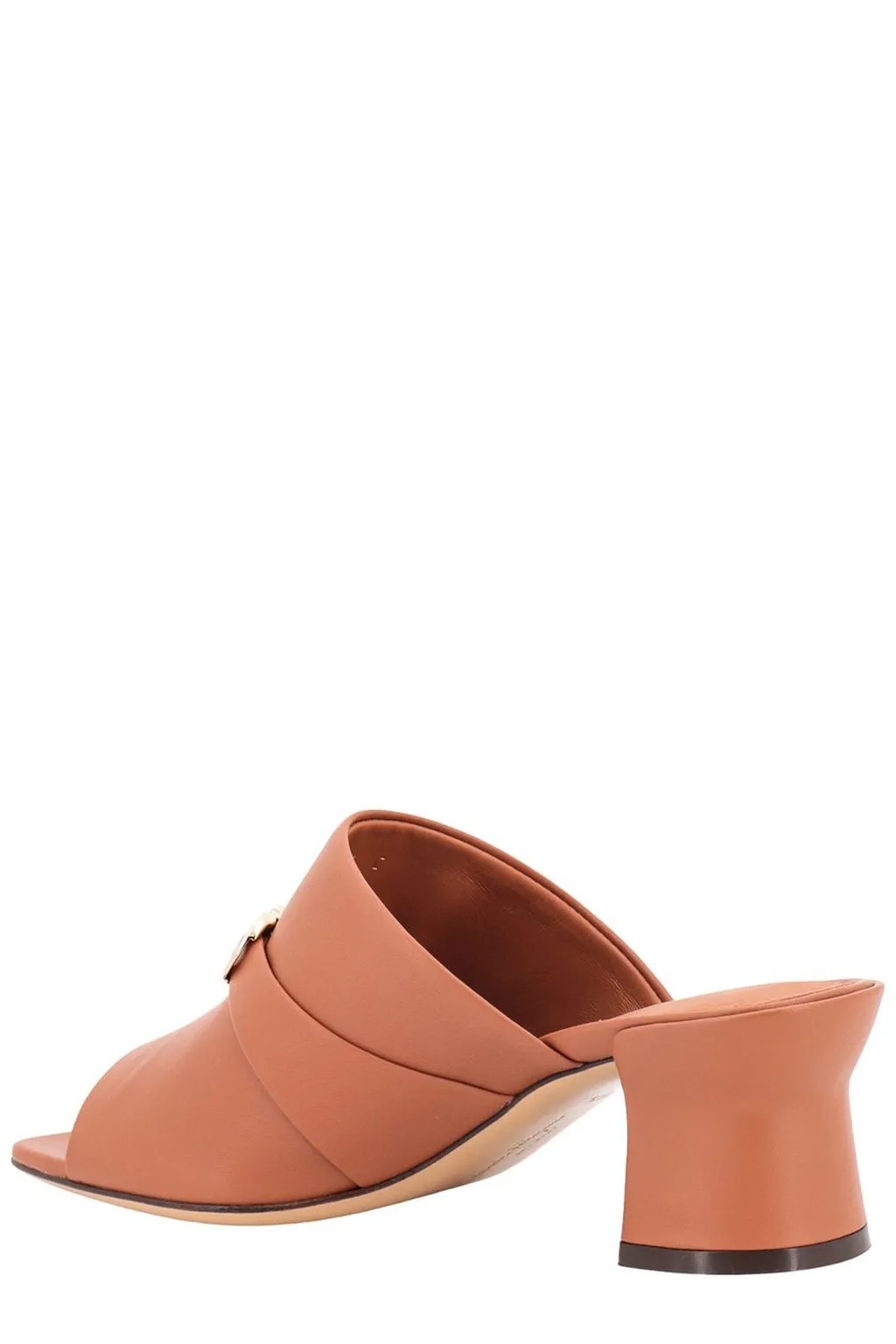 Mules With Gancini Buckle