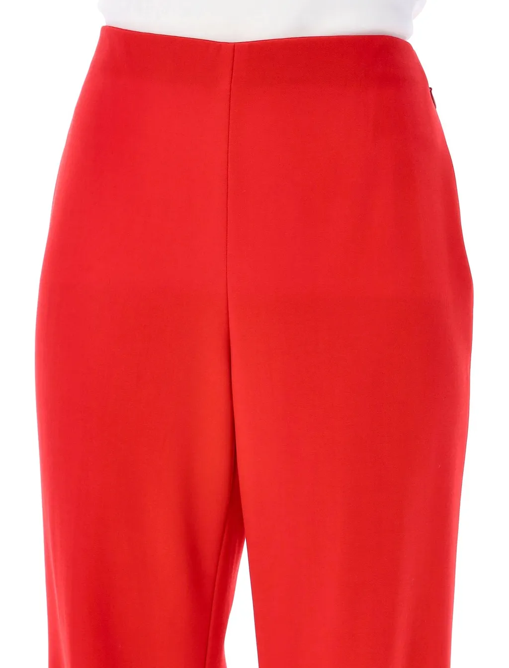 High-Waisted Wide-Leg Trousers