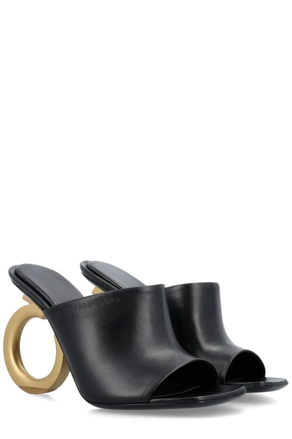 Gancini Heel Mules