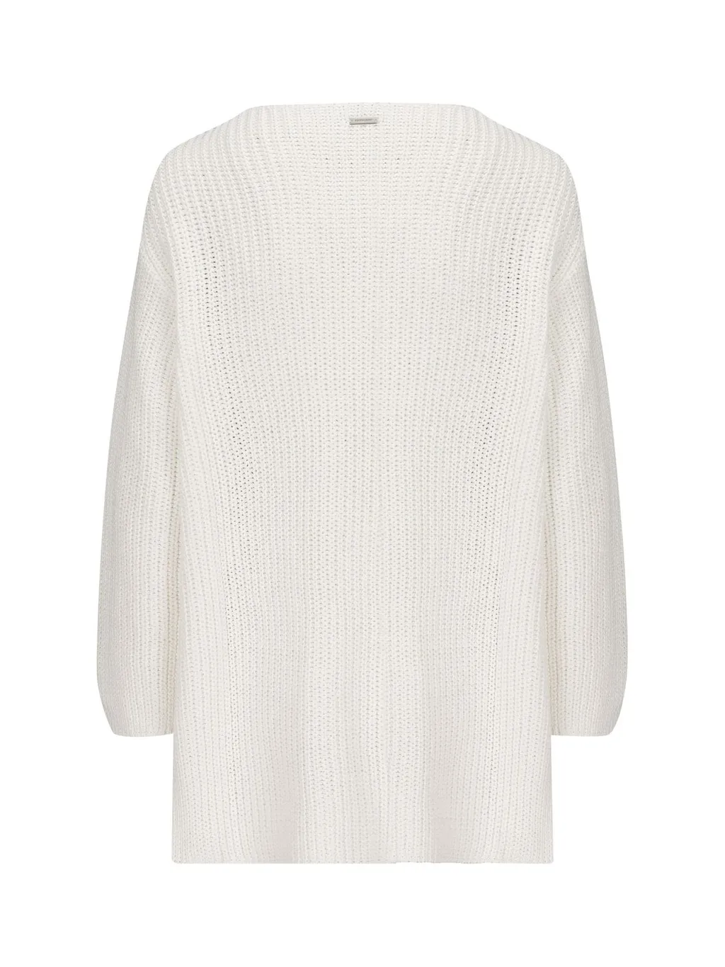 Boat Neck Knit Sweater