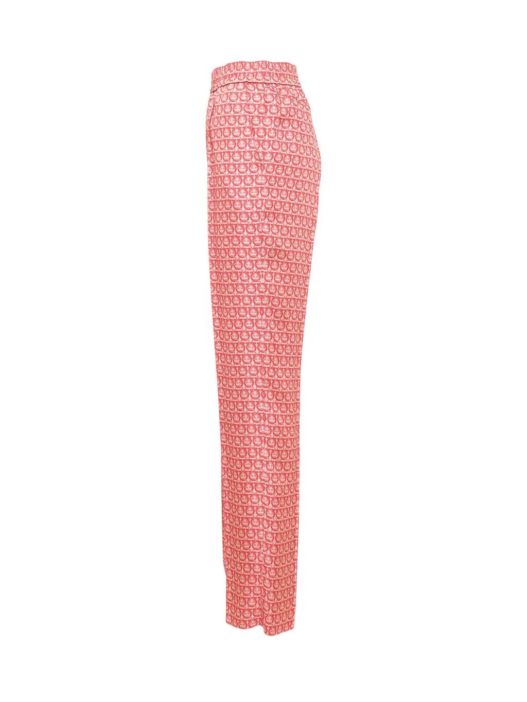 Gancini Print Trousers