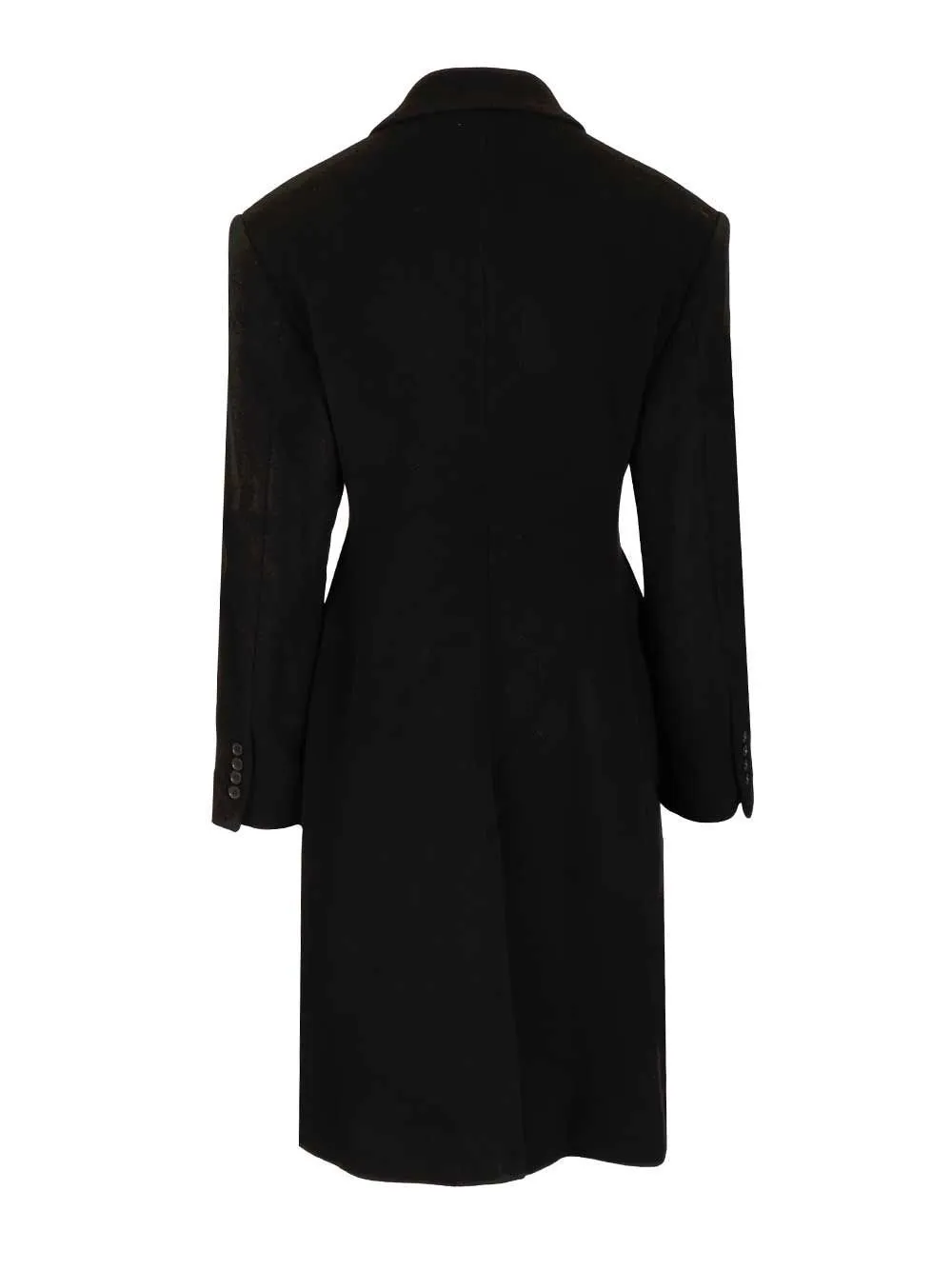 Double-Breasted Wool Coat
