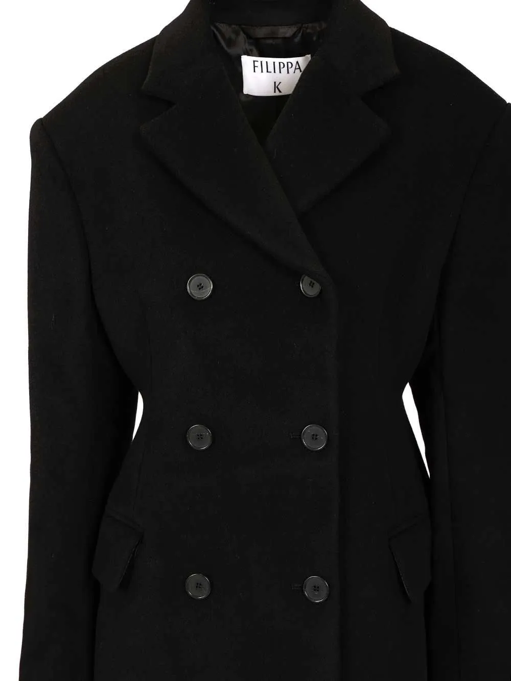 Double-Breasted Wool Coat