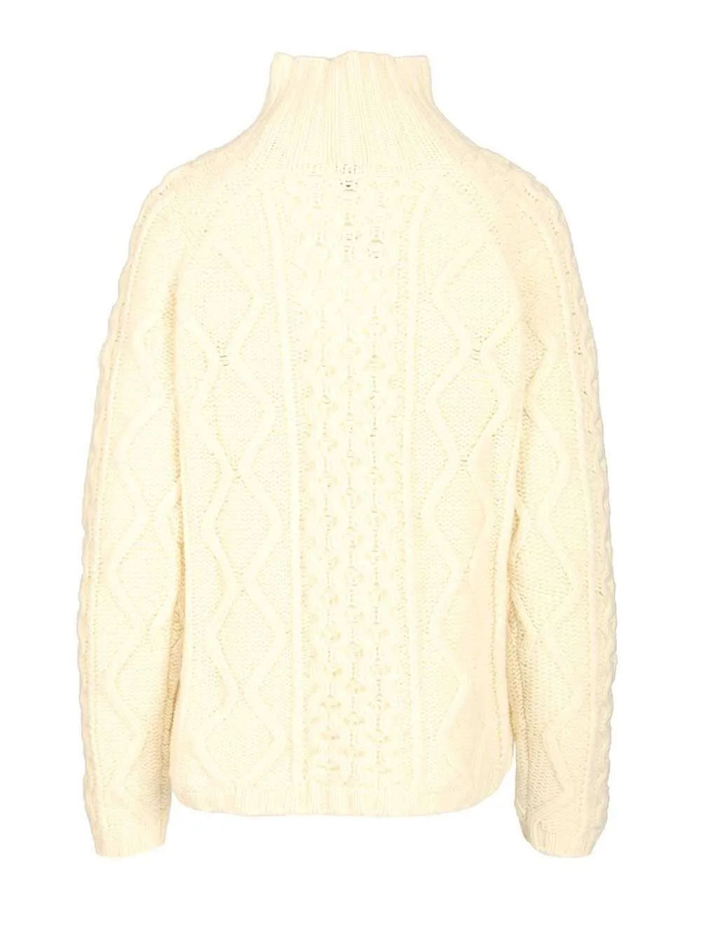 Cable Knit Turtleneck Sweater