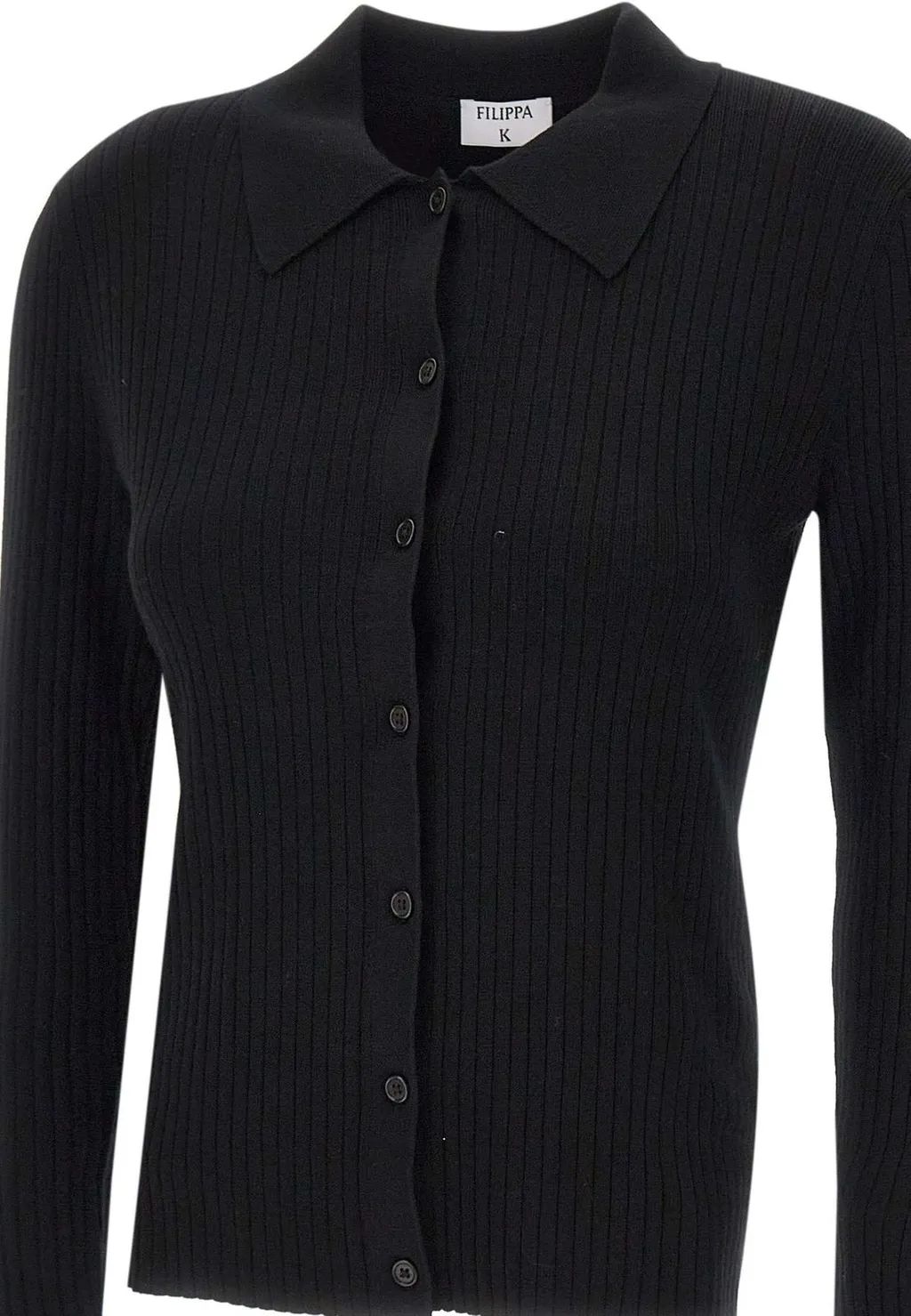 Ribbed Knit Cardigan