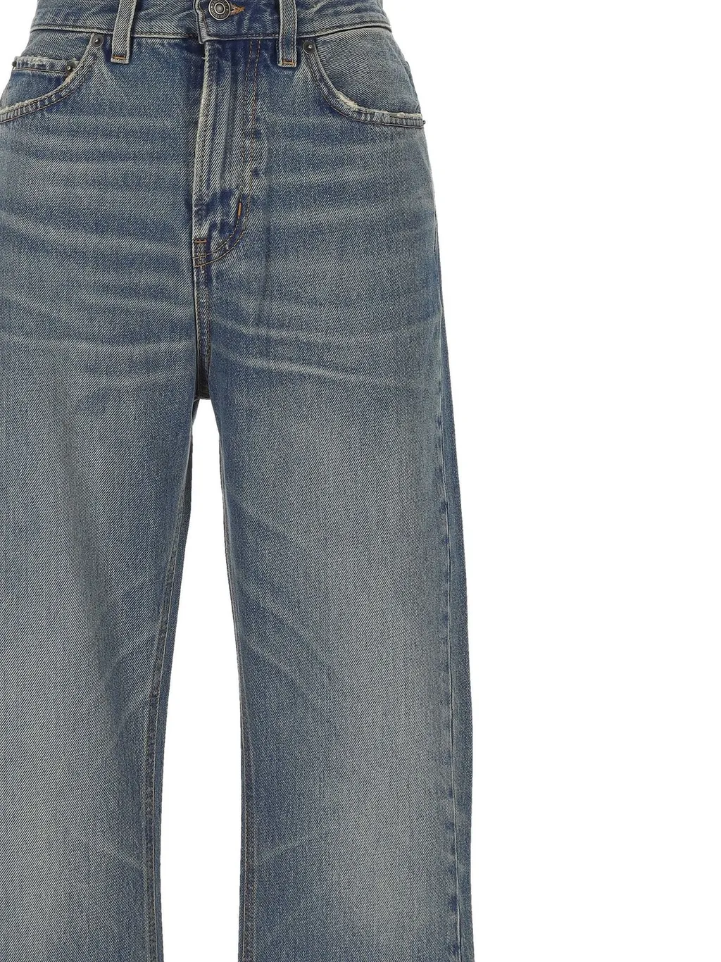 High-Waisted Wide-Leg Jeans