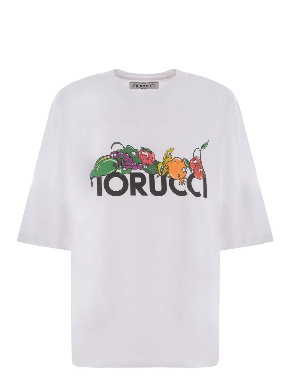 T-Shirt With Fruit Graphic