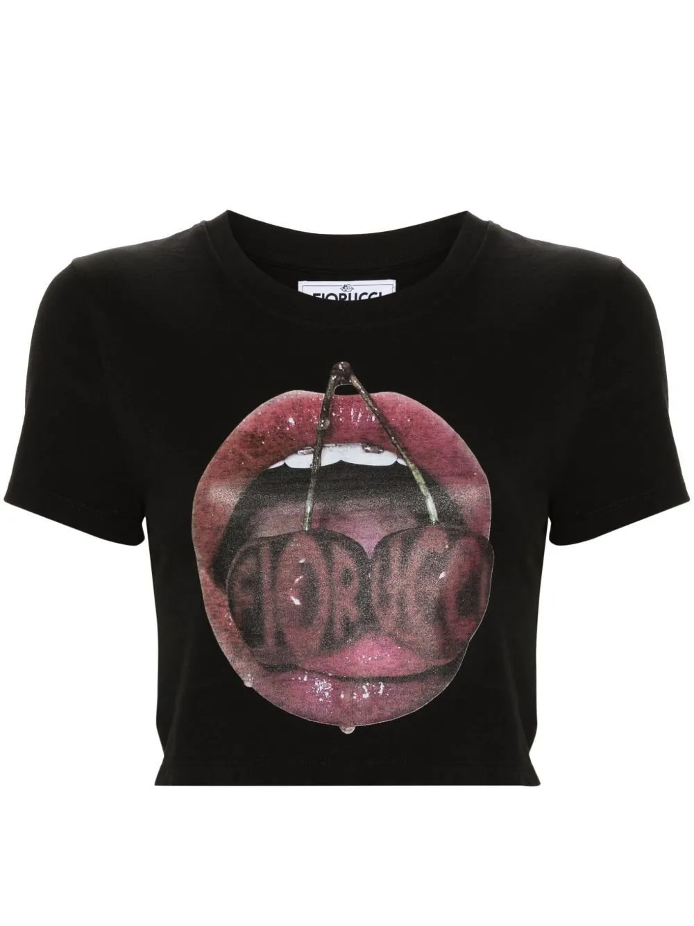 Graphic Print Cropped T-Shirt